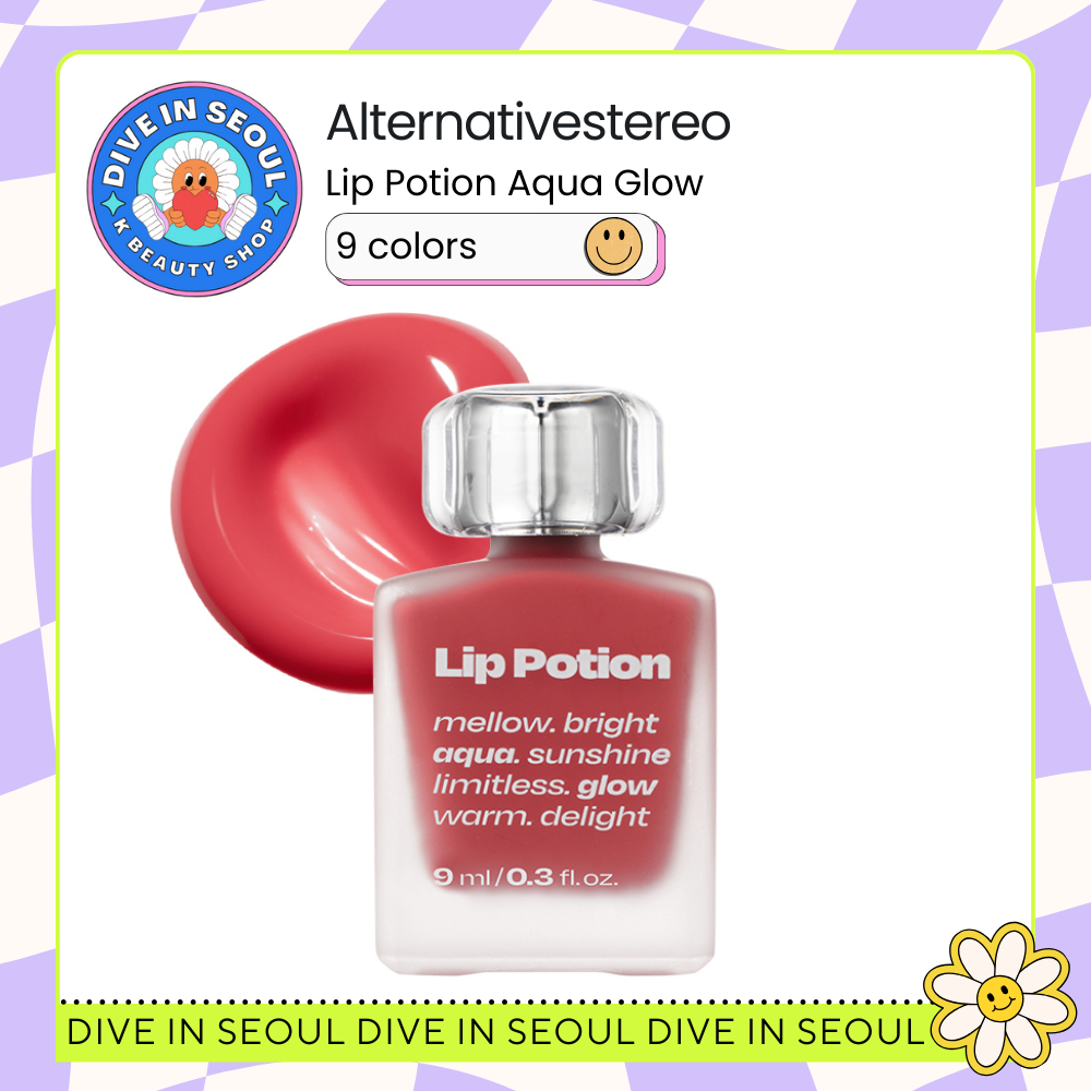 Alternativestereo Lip Potion Aqua Glow – 9 màu
