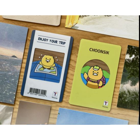 Thẻ T-money Thẻ vận chuyển KAKAO CHOONSIK Hàn Quốc