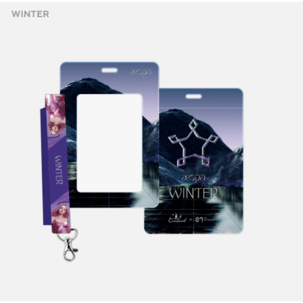 Aespa CARD HOLDER + LANYARD SET