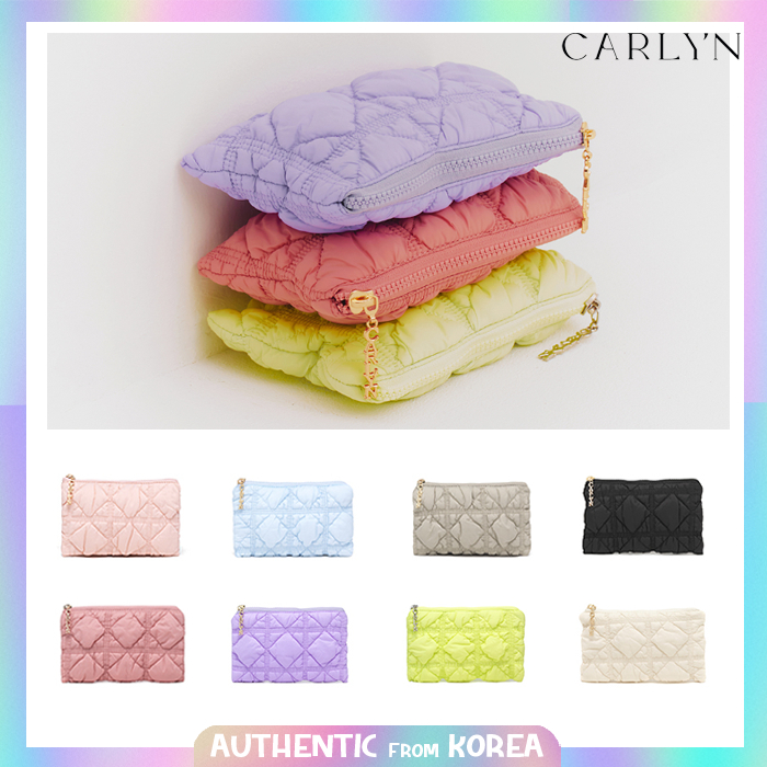 CARLYN NỮ MỀM POUCH 10 MÀU