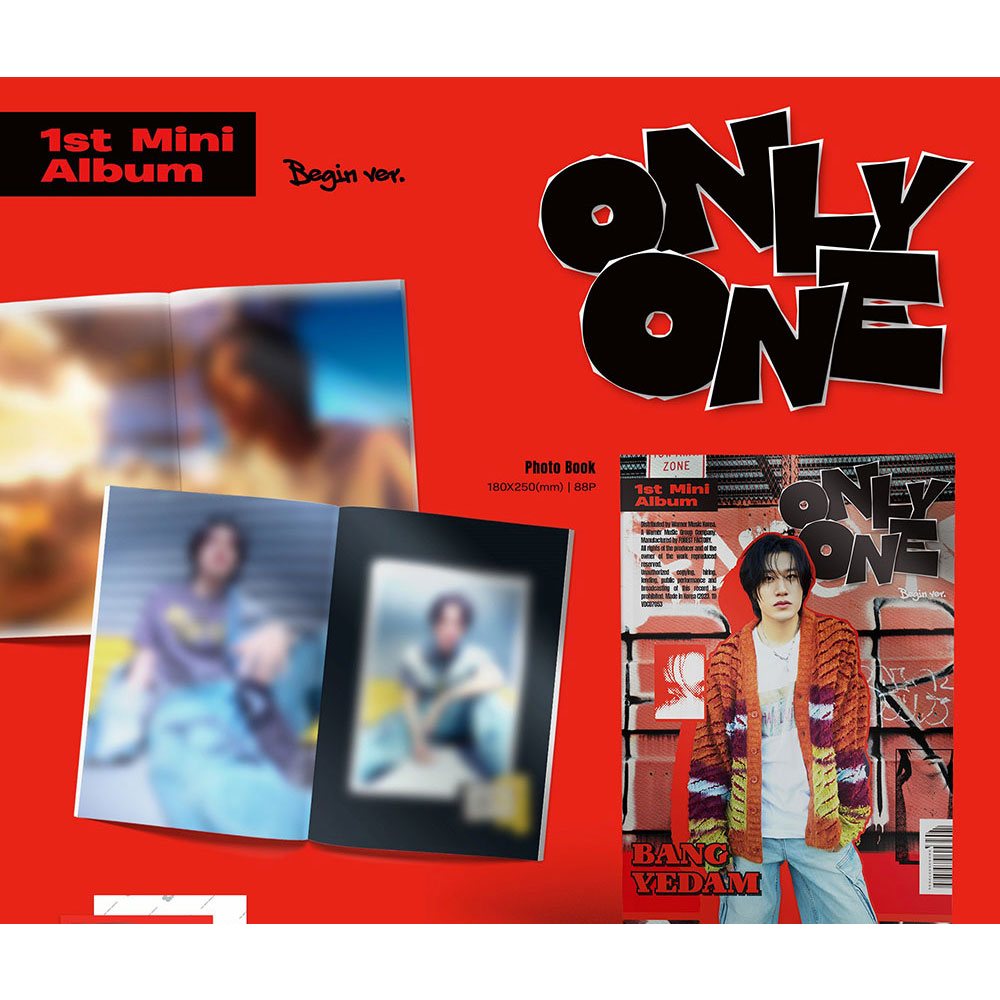 BANG YEDAM  1st MINI ALBUM