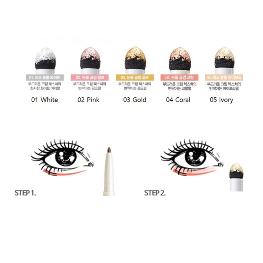 Saemmul Under Eye Maker 0.5g+0.2g NEW