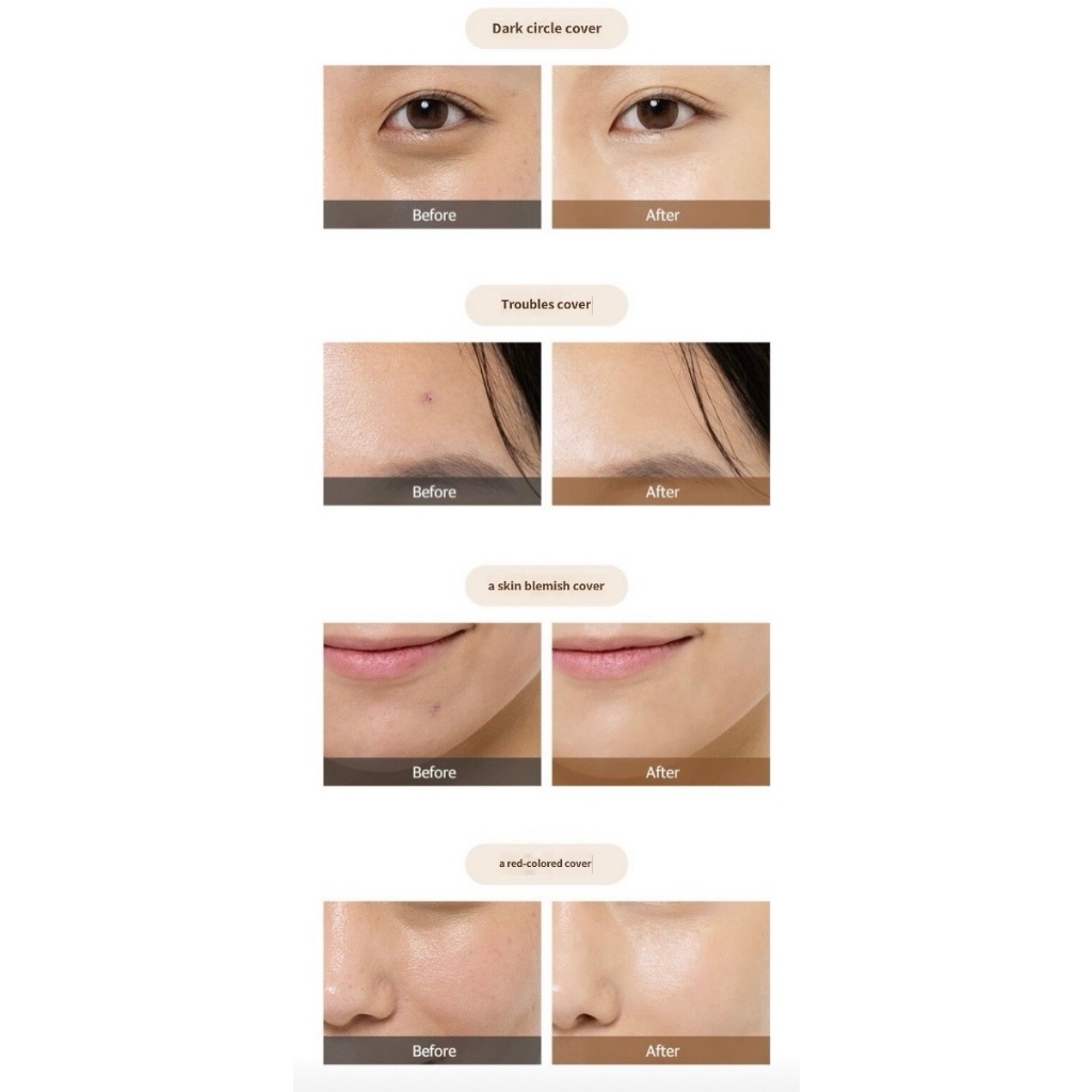 Kem Che Khuyết Điểm Hoàn Hảo Che Phủ Hoàn Hảo 4 Màu Lựa Chọn