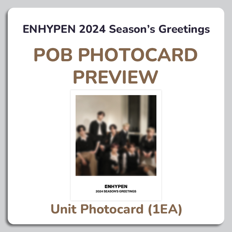 Bộ lịch ENHYPEN 2024 Season's Greetings