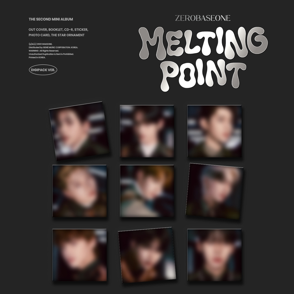 Stone Entertainment  Zerobaseone - 2nd Mini Album Melting Point_Digipack version