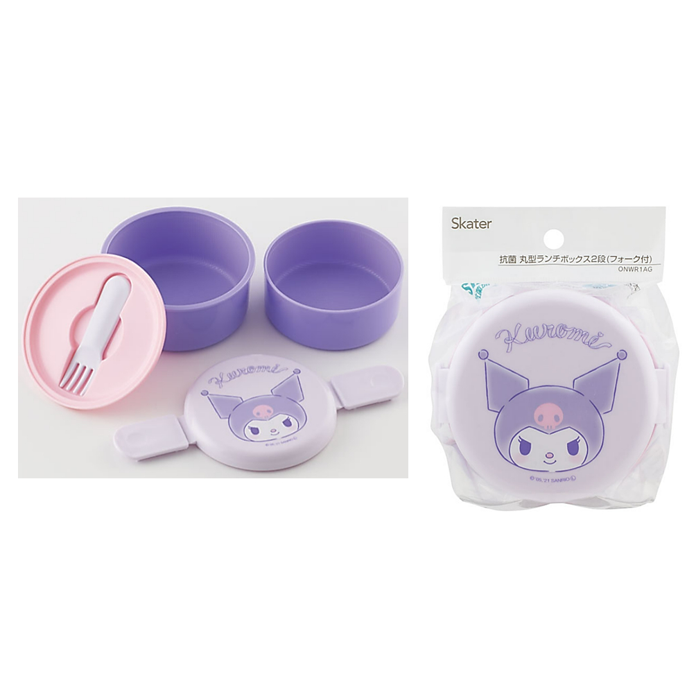 Hộp Cơm Tròn kuromi 500ml  onwr1