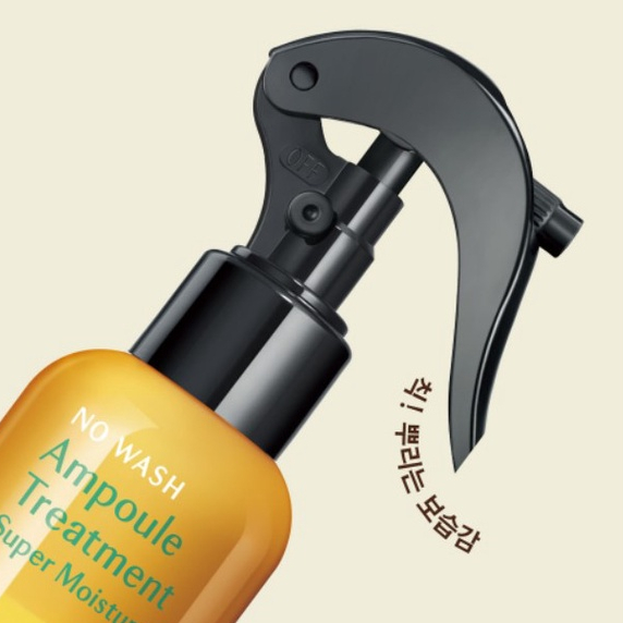 Tinh chất xịt dưỡng ẩm dành cho tóc khô xơ Healing Bird Ultra Protein No Wash Ampoule Treat.ment Super Moisture 200ml+31ml