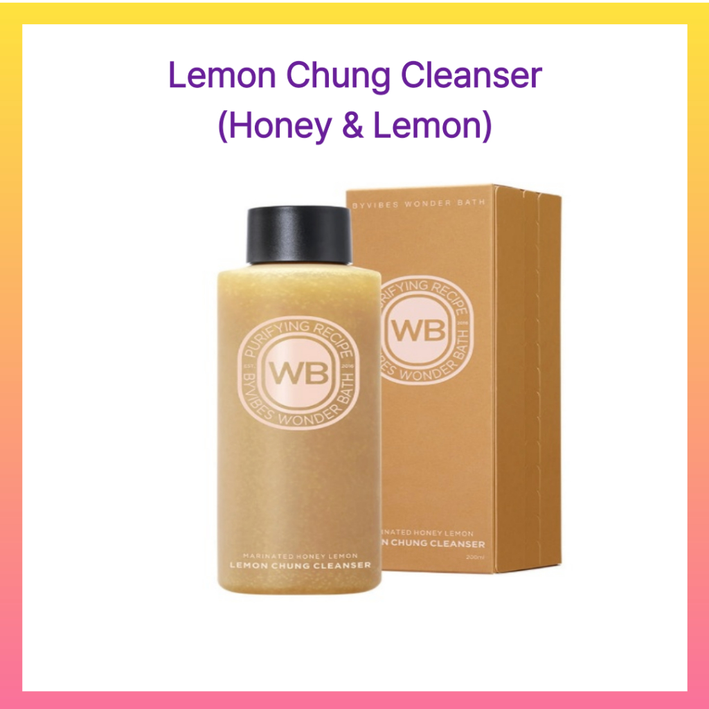 [Chosungah] Sữa rửa mặt Wonder Bath Lemon Chung (Mật ong & chanh)