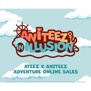 (PLUSH KEYRING) ATEEZ - 'ANITEEZ IN ILLUSION' OFFICIAL MD (Mid Apr.2024)