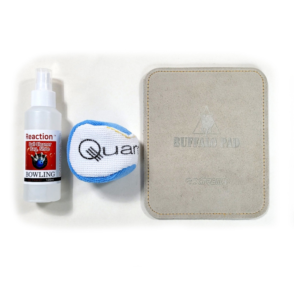 K-Bowling Accessories Necessity Set (Cleaner Spray + Puff Ball + Ball Wipe Pad bộ phụ kiện bowling)