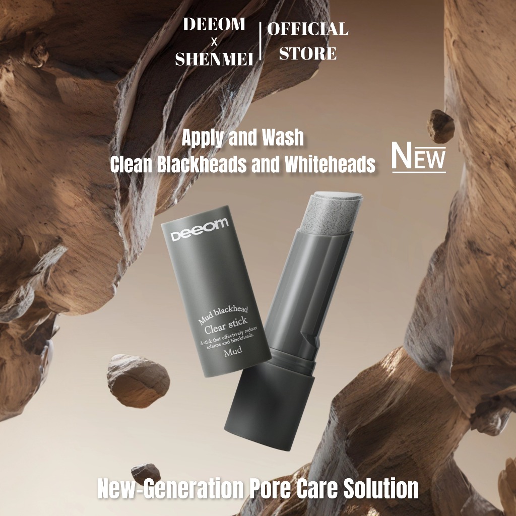 Deeom Mud Blackhead Clear Stick face Scrub Clay mask Blackhead Remover face mask Hàn Quốc