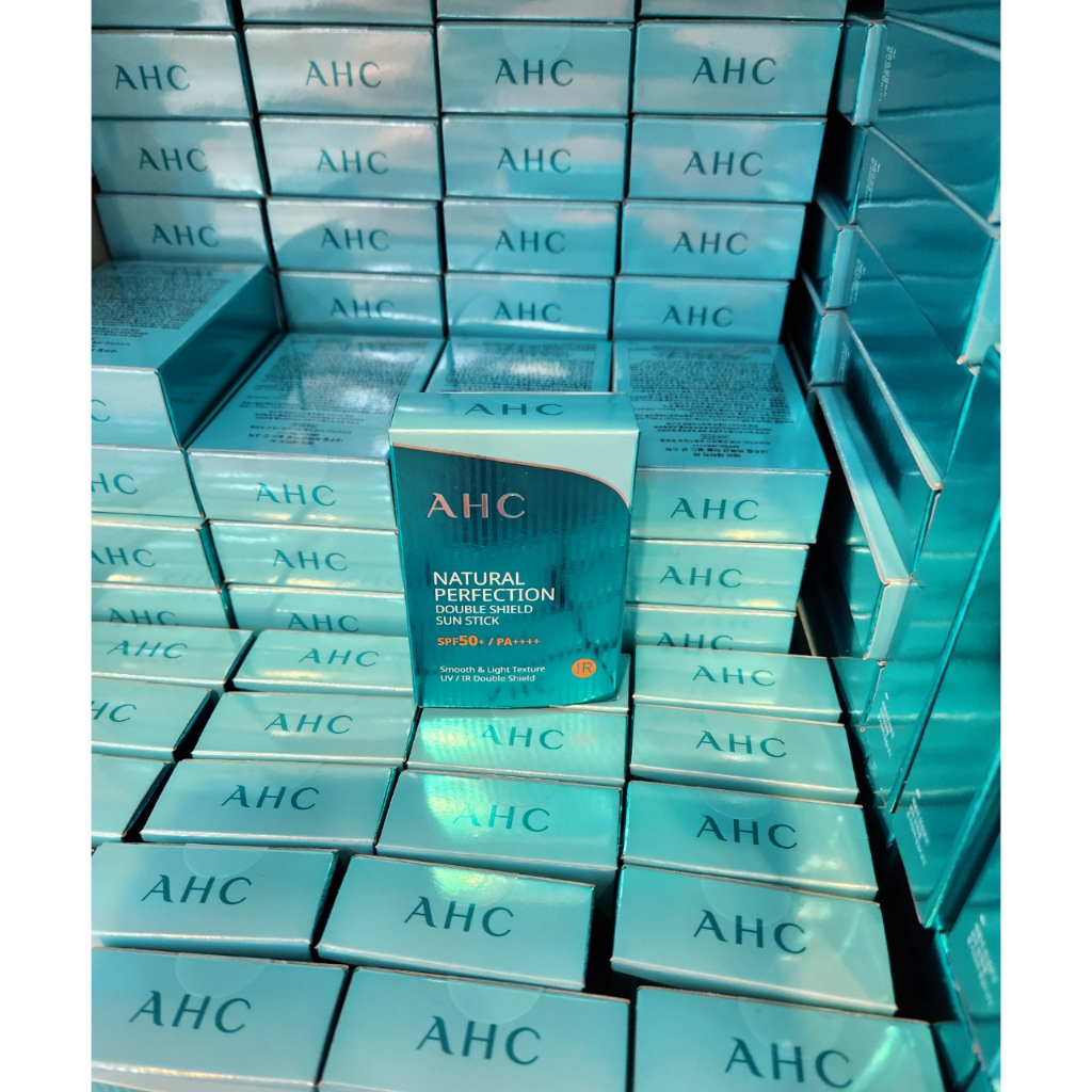 Thanh Lăn Chống Nắng AHC Natural Perfection Double Shield Sun Stick SPF50+ PA++++ 14g-Xanh Nhạt