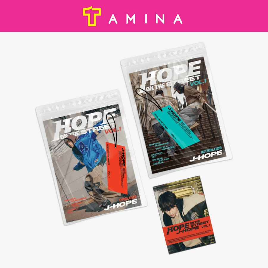 j-hope (BTS) 'HOPE ON THE STREET VOL.1' (Set) + 'HOPE ON THE STREET VOL.1' (Weverse Albums ver.) Set