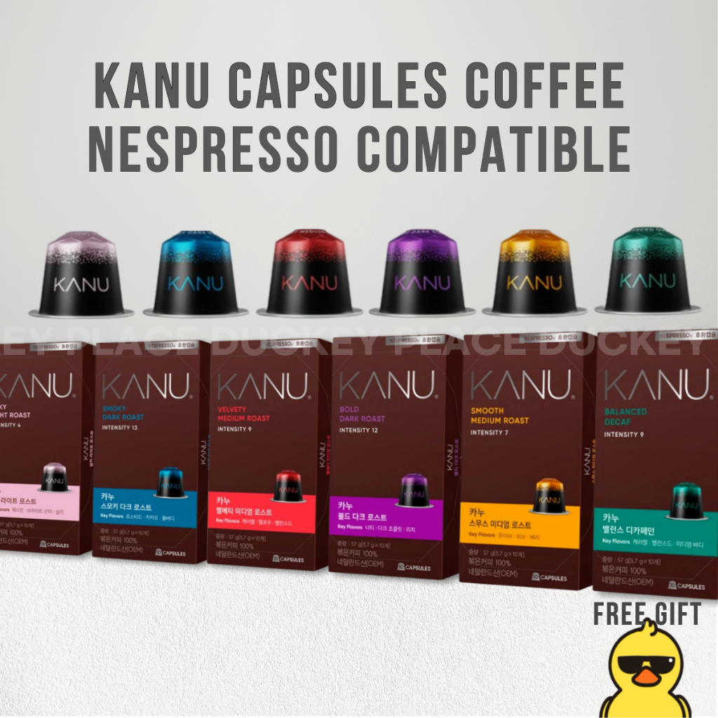 Kanu Capsule Coffee Nespresso 6 hương vị tương thích