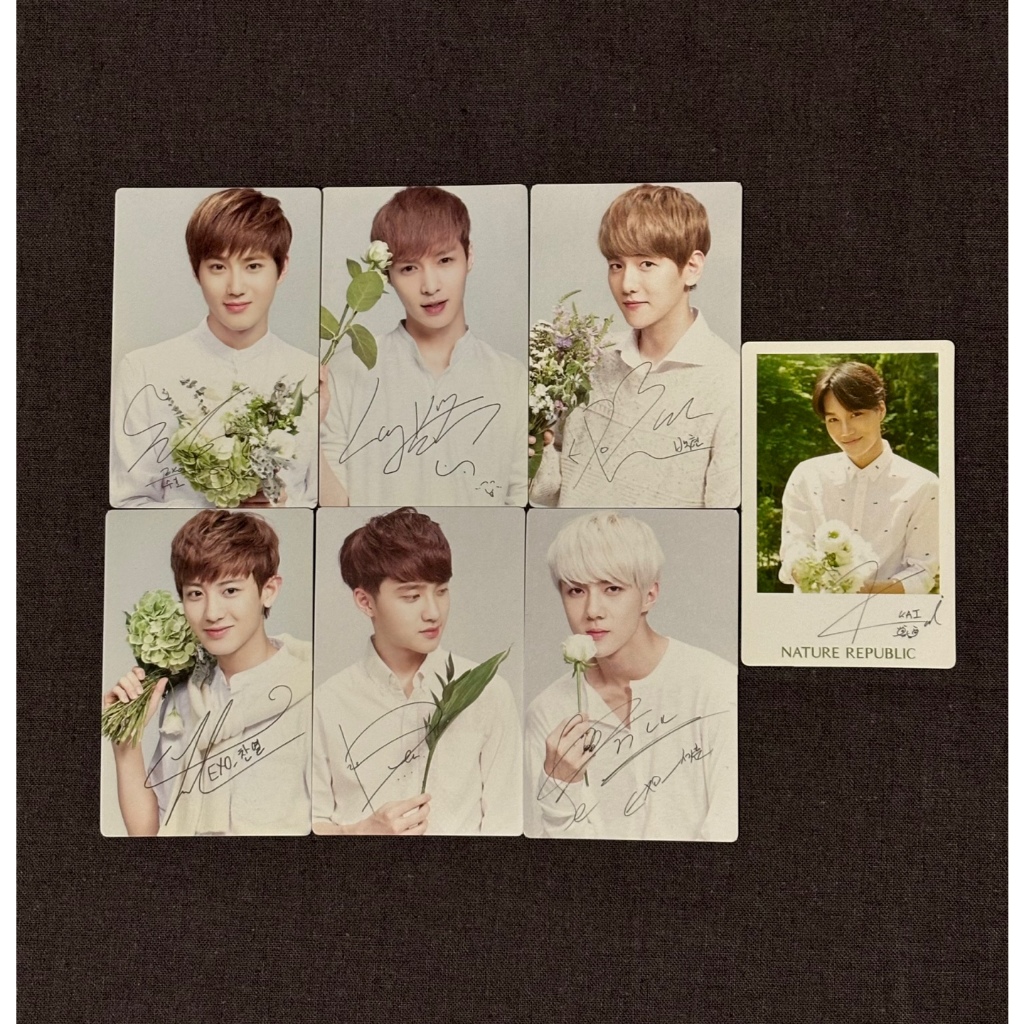 NATURE REPUBLIC Thẻ ẢNH ĐỘP ĐÔI EXO NATURE