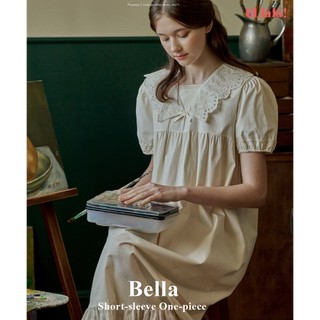  (24149WOSXN) ULLALA PAJAMAS Kem một mảnh tay ngắn Bella (40'S) Free Size