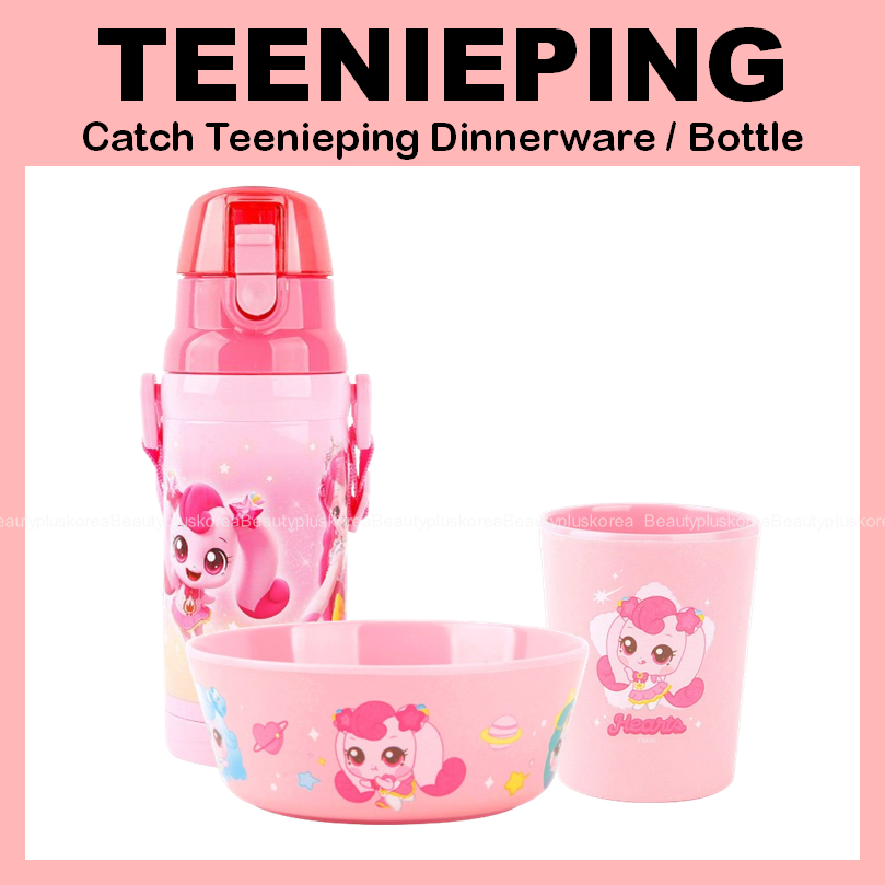 [Teenieping] Catch Teenieping Melamine Bộ đồ ăn (Cốc Melamine / Bát Melamine / Chai một chạm)
