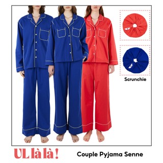  (24112N) Senne Bộ Ngủ Couple Dài Tay