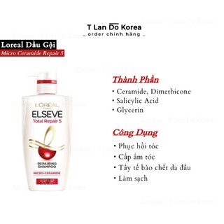 Dầu gội Loreal Total Repair 410ml