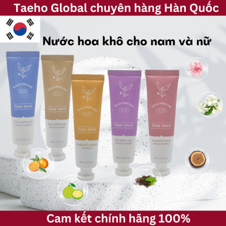 (Easy mind) Nước Hoa Khô Cho Nam Và Nữ  30ml Xuất Xứ Hàn Quốc  Solid Perfume Với 5 Mùi Hương Cao Cấp (KHÔNG Chứa Cồn)