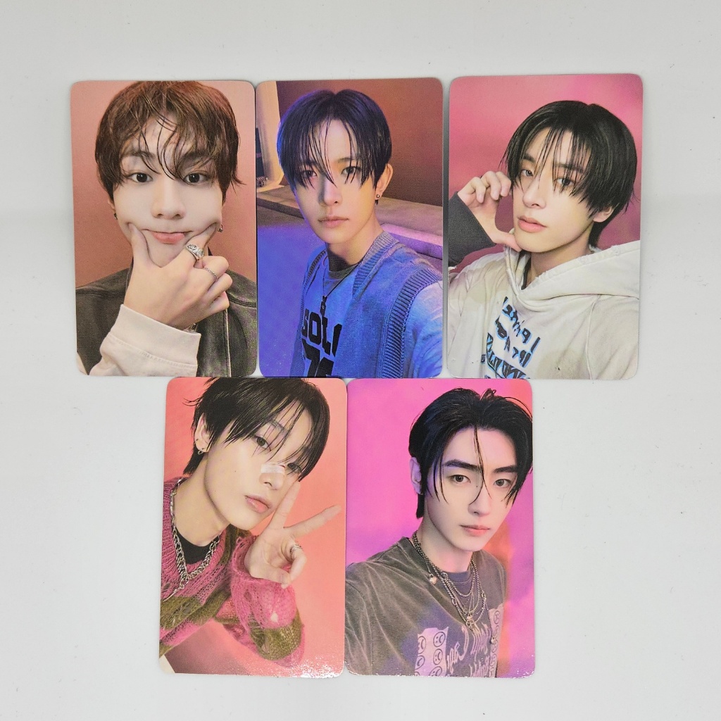 ENHYPEN LUCKY DRAW POWERSTATION CAM ÁO PHOTOCARD