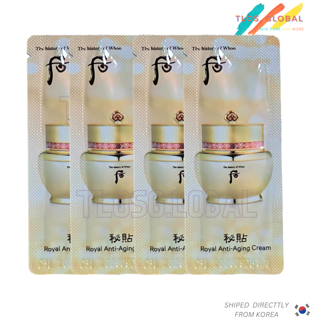 60 gói Kem chống lão hóa Bichup Royal The Whoo Bichup Ja Yoon Cream 1ml mẫu