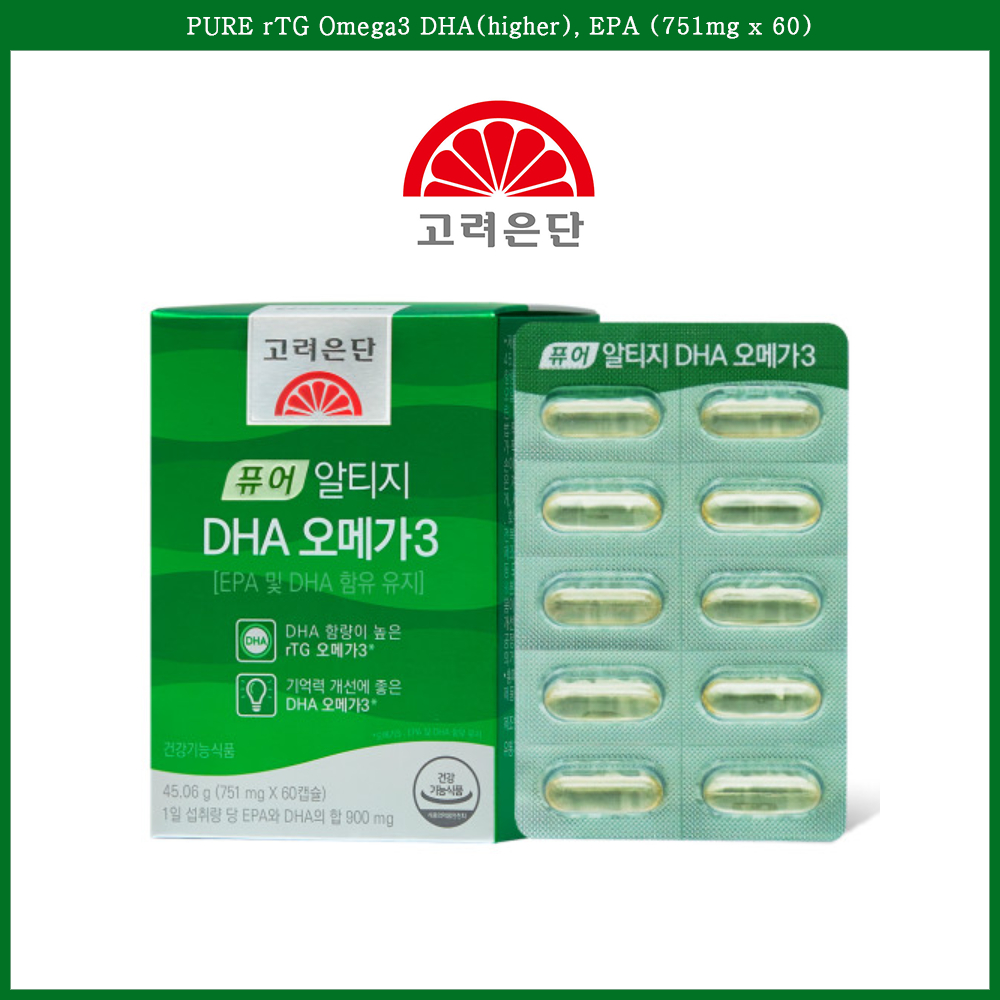 Pure RTG Omega3 751mg (60 viên)