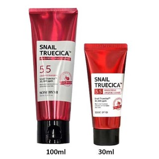 Sữa rửa mặt SOME BY MI dạng gel tinh chất ốc sên độ pH thấp 100ml / 30ml