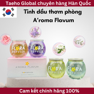 Tinh dầu thơm phòng hương hoa Hàn Quốc A'ROMA FLAVUM FLORAL DIFFUSER 200ml