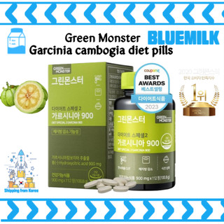 Thuốc giảm cân Green Monster Hàn Quốc, viên giảm cân Garcinia Cambogia , thuốc giảm cân bán chạy nhất Hàn Quốc đốt cháy mỡ  (900mgx112 viên)