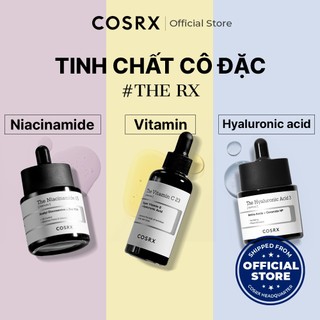 Serum COSRX The RX 20ml Niacinamide 15% chăm sóc da mụn/ Vitamin C 23% & 13% cải thiện tông da/ Hyaluronic 3% làm mát dịu da
