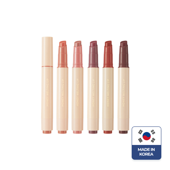 NATURE REPUBLIC Son Dưỡng Môi Chiết Xuất Mật Ong Tự Nhiên 2.7g Màu Sắc Đơn 🇰🇷 Sản Phẩm K-BEAUTY Sản 