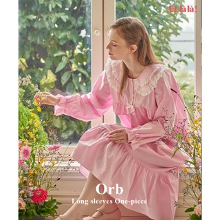 (24103WOLXN) Orb Váy Ngủ Tay Lửng Màu Hồng (40'S) Free Size