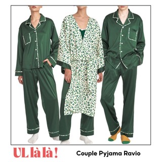  (23221V) Ravio Bộ Ngủ Couple Dài Tay + Áo Choàng