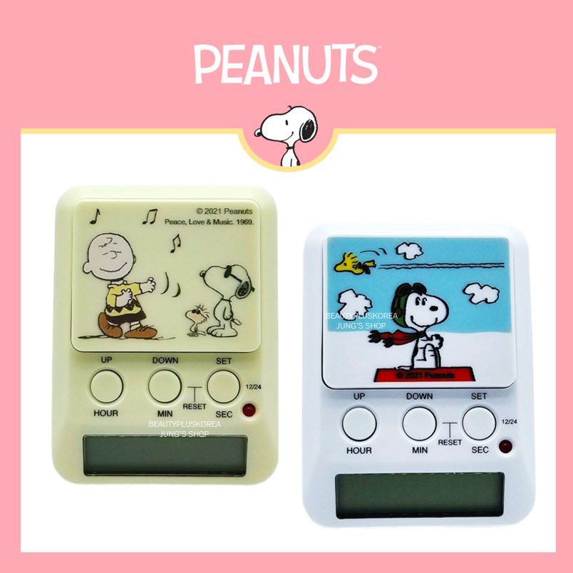 [Snoopy] Đồng hồ bấm giờ để nghiên cứu Đồng hồ bấm giờ Snoopy / Charlie Stop Snoopy Peanuts