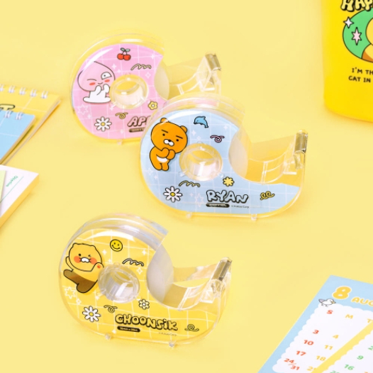 [Kakao Friends] Kakao Little Friends SAY CHEESE Băng trong suốt / Choonsik, Ryan, Apeach