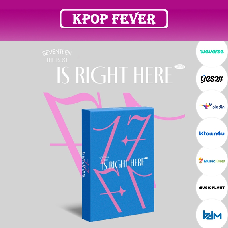 SEVENTEEN DEAR VER. - BEST ALBUM [ 17 IS RIGHT HERE ] (+POB OPTION)