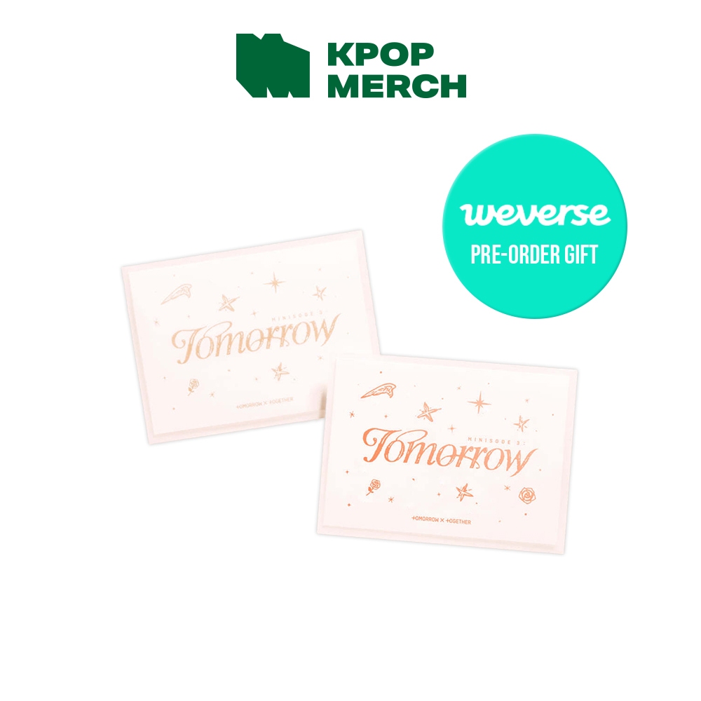 (Weverse POB) TOMORROW X TOGETHER (TXT) - 6th Mini Album [ Minisode 3 : Tomorrow ]_Weverse Album ver