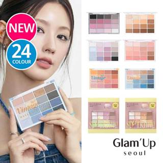 🇰🇷 [Wakemake] (Mới / 24 màu) Phấn má hồng mềm 16 bảng màu Phấn mắt Olive Young Korea