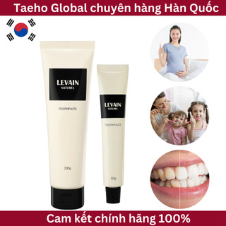 Kem Đánh Răng Hàn Quốc Kem Đánh Răng Cho Phụ Nữ Mang Thai Và Trẻ Em Thành Phần Thiên Nhiên An Toàn Cho Bà Bầu Và Cả Gia Đình 200g Kem Đánh Răng Trẻ Em Levain Naturel Toothpaste [Levain Naturel]