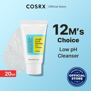 (Quà tặng) Gel rửa mặt COSRX Low pH Good Morning Gel Cleanser 20ml chiết xuất trà xanh độ ph thấp