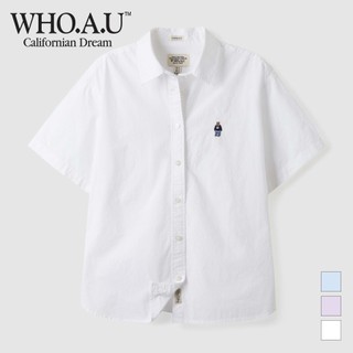  Áo Sơ Mi Steve Loose Fit Cotton Shirts Women Style | WHYWE2532F