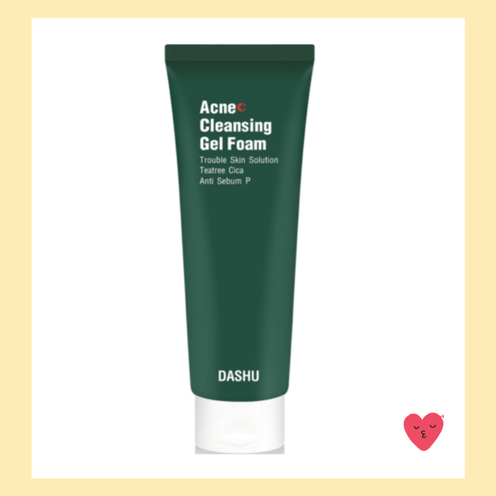 [Dashu] gel làm sạch mụn trứng cá 120ml