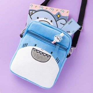 Túi Đeo Chéo ARTBOX Hàn Quốc Hình Cá Mập Đáng Yêu