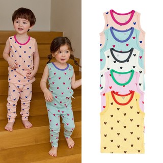 Cordi-i Áo thun ba lỗ hoạ tiết hình gấu cho bé 5 màu tùy chọn (24SS) - CI047