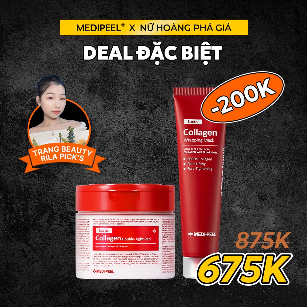 [DUY NHẤT 8 NGÀY] SET ĐẶC BIỆT CHĂM SÓC DA MEDIPEEL (TRANGBEAUTY EDITION)