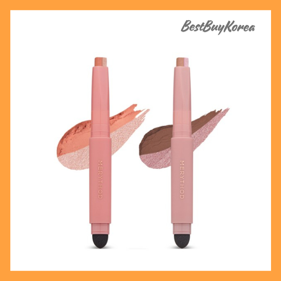 Phấn mắt dạng thỏi 2 tông màu Merythod Two Tone Eyeshadow 0.9g