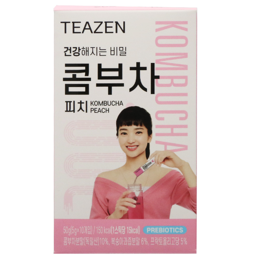 |Từ HÀN QUỐC| Teazen Kombucha * SẢN XUẤT MỚI NHẤT * (Đào / Chanh / Citron / Berry / Dứa / Kombucha H