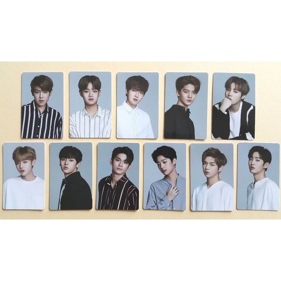 Thẻ ảnh chính thức Wanna One Lotteria Limited mỗi thành viên Sản xuất 101