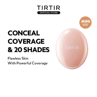  Tirtir   MINI  Phấn nước Che Phủ Cực Cao Kiềm Dầu & Matte MASK FIT ALL-COVER Cushion 4.5g  20 sắc thái  